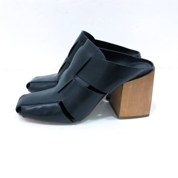 Donald Pliner Lilia Mule Block Heel Slip On Shoes - Picture 2 of 9